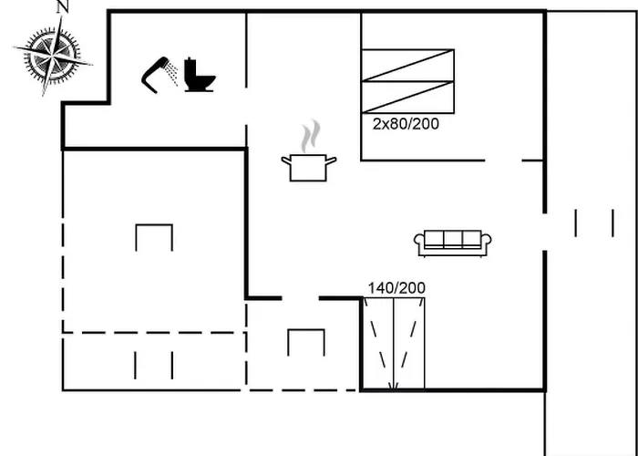 Hébergement de vacances Tameka - 10m To The Fjord By Interhome